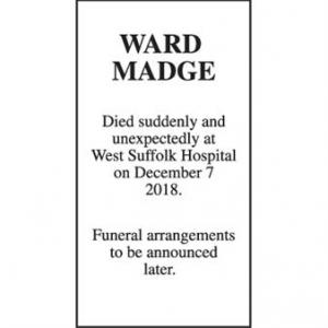 MADGE WARD