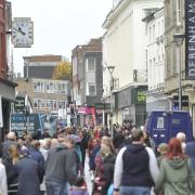 Ipswich has been named the unhappiest area in Suffolk