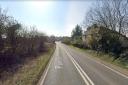 The A140 in mid Suffolk has been blocked at Little Stonham