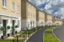 Previous phase homes on the Northfield View development near Stowmarket