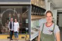 Left: Oliver and Theresa Walters opened 'Bonitas Wholesfoods', a new wholefood and vegan shop in Stowmarket Right: Lucy Storey opened the zero-waste shop Lucy's Unwrapped & Refill in Woodbridge Road, Ipswich