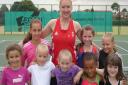 The auction is in memory of former British number one tennis player, Elena Baltacha.