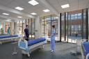 CGI showing the East Building internal paramedic room at the University of Suffolk's new health and wellbeing quarter. Picture: Blue Cube Studios Ltd
