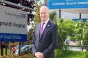 Nick Hulme is the chief executive of Ipswich and Colchester hospitals. Picture: ARCHANT