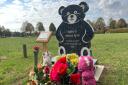 A headstone has been placed in an Ipswich cemetery for the new-born baby found dead at a recycling centre two years ago.
