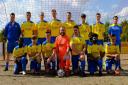 Stowupland Falcons FC adult reserves team have been sponsored by Vistry Group, which is building new Linden Homes properties at Oak Farm Meadow in Stowupland.