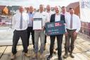 Housebuilder celebrates prestigious industry award with staff barbecue