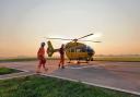 The charity reached a milestone number of helicopter missions when they hit 30,000 this year
