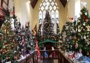 Stowmarket Christmas Tree Festival at St Peter and St Mary's Church   Picture: RACHEL EDGE