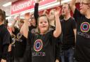 Did you see the flash mob in the Martlesham branch of Tesco at the weekend? Picture: EMILY JACKAMAN