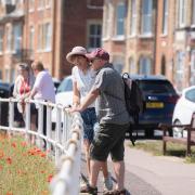 A heat-health alert has been issued for Suffolk as the warm weather is expected to continue