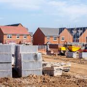 The homes will be built in the pretty village of Monks Eleigh. Stock image