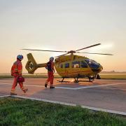 The charity reached a milestone number of helicopter missions when they hit 30,000 this year