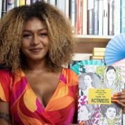 Lily Hammond launched volume 2 of her inspirational women of colour book series, Activists, at Dial Lane Books in Ipswich