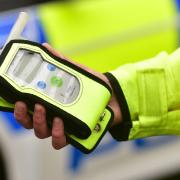 A drink driver was arrested between Stowmarket and Needham Market last night