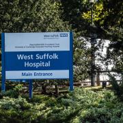 West Suffolk Hospital in Bury St Edmunds is dealing with staff shortages