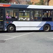 Changes to the 59 bus service in Ipswich were raised as an issue in the borough council's scrutiny committee