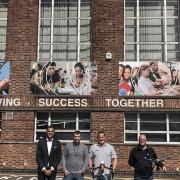The team behind the MAN UP? event which will take place at Copleston High School in Ipswich Picture: SEOmers