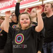 Did you see the flash mob in the Martlesham branch of Tesco at the weekend? Picture: EMILY JACKAMAN