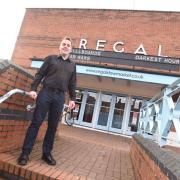 The Stowmarket Regal Theatre Manager David Marsh is celebrating after a record breaking year. Picture: GREGG BROWN