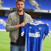 New signing for Ipswich Town, Emyr Huws.
 Picture : SARAH LUCY BROWN