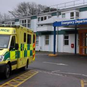 West Suffolk Hospital in Bury St Edmunds. Photograph Simon Parker