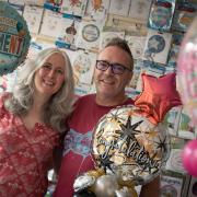 Jo and Chris Moyes are retiring from their business, Cloud 9 Balloons in Combs Ford.