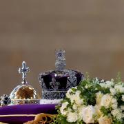 The weather is expected to stay dry on Monday as people attend services for the Queen's funeral in Suffolk