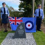The cadets unveiled the memorial on Saturday September 24.