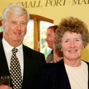 John and Margaret Hargreaves in 2000.