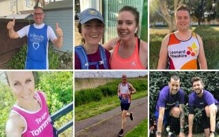 Clockwise from top left: Neil Hunting, Christen Savage and Kate Parry Crooke, Phil Willis, Leslie and Josh Wright, Steve Paul and Laura Aspinall