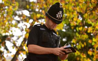 A woman has been disqualified from driving, Suffolk police confirmed